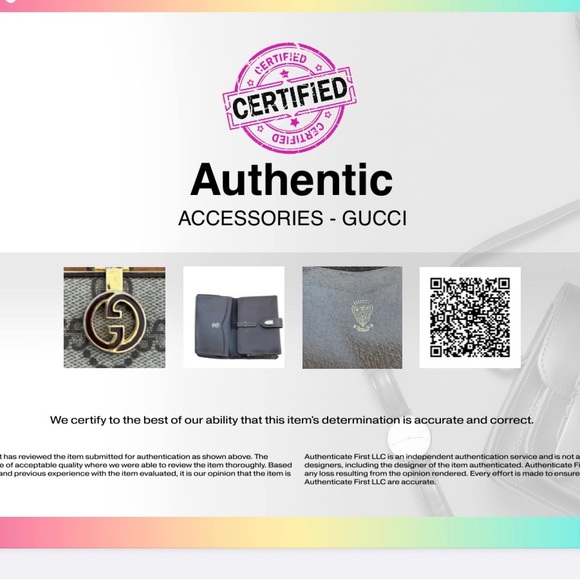 1970s Vintage Gucci Supreme Monogram Canvas Leather GG Gold Clasp Clutch Wallet - Picture 8 of 16